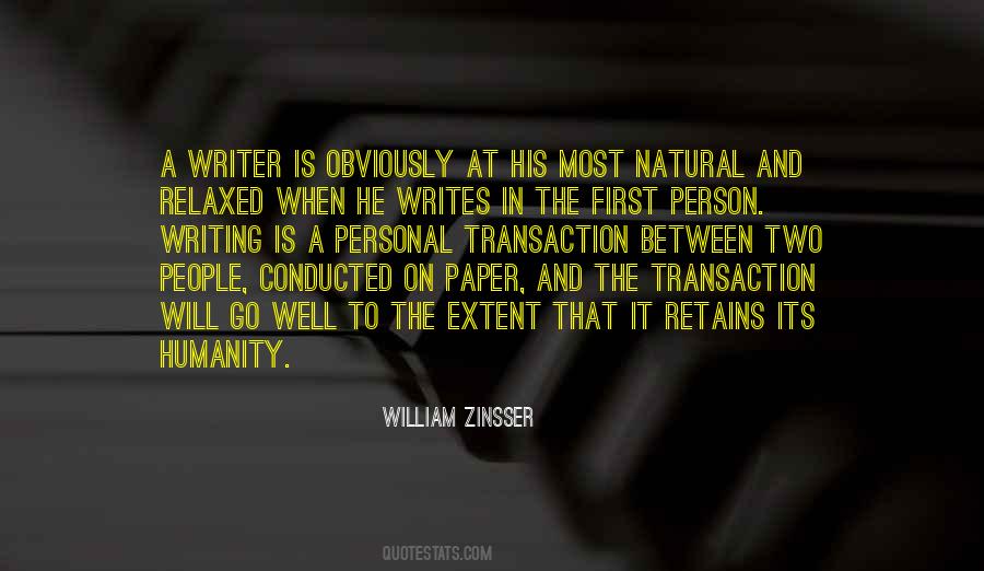 William Zinsser Quotes #854583