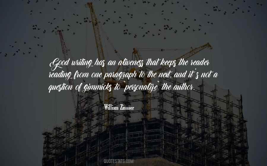 William Zinsser Quotes #886026