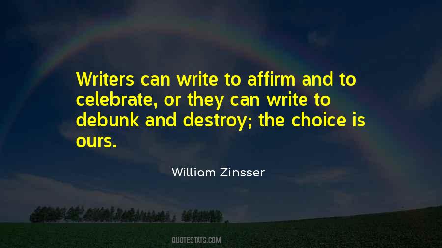 William Zinsser Quotes #965505