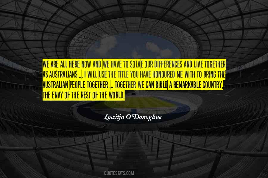 Quotes About Differences In The World #178033