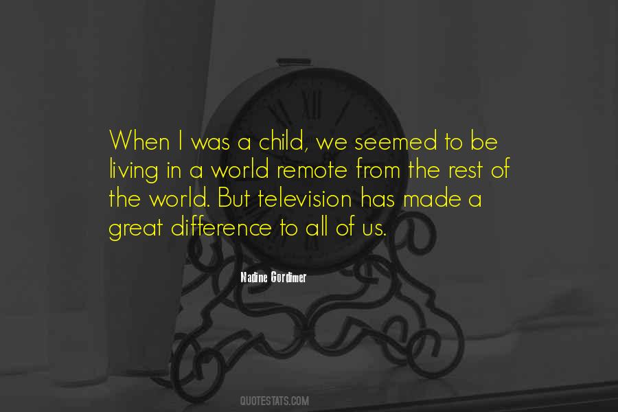 Quotes About Differences In The World #280343