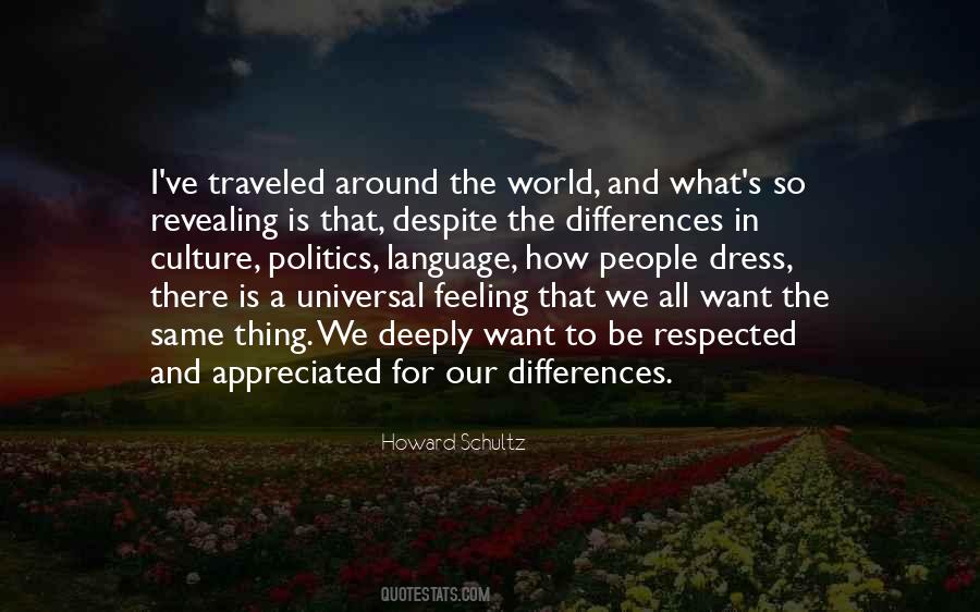 Quotes About Differences In The World #628996
