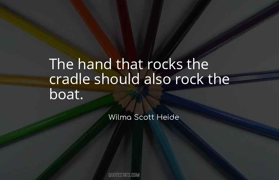 Wilma Scott Heide Quotes #1617910