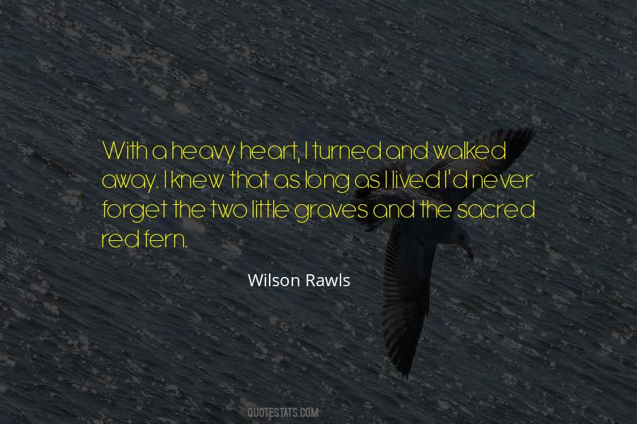Wilson Rawls Quotes #1770165