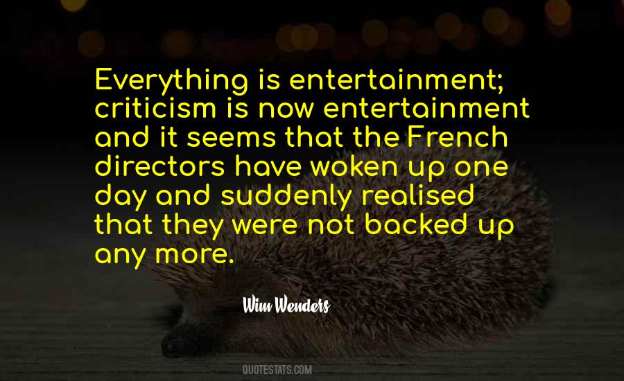 Wim Wenders Quotes #1385665