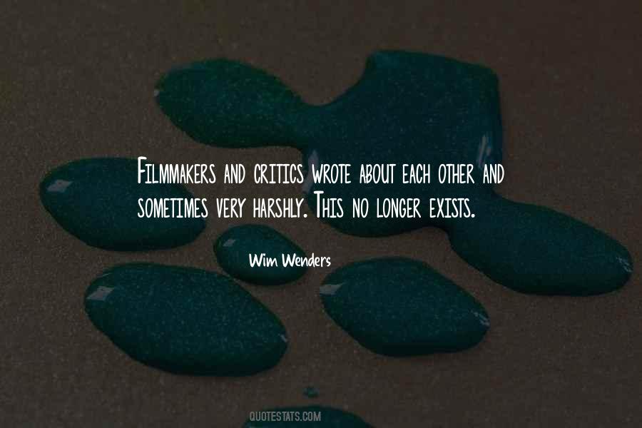 Wim Wenders Quotes #732114