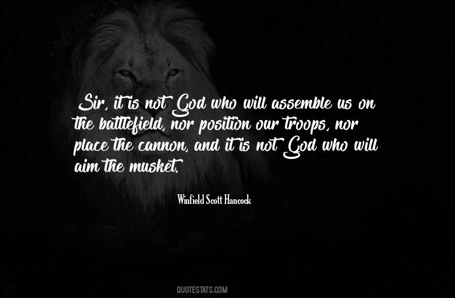Winfield Scott Hancock Quotes #989782