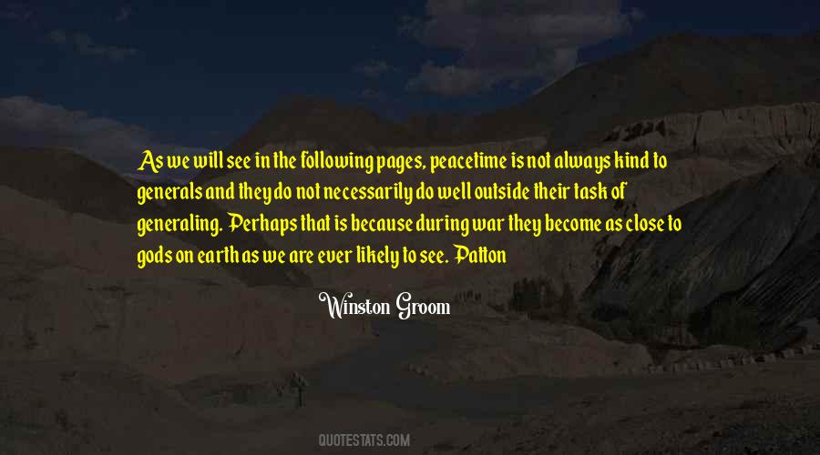 Winston Groom Quotes #1649732