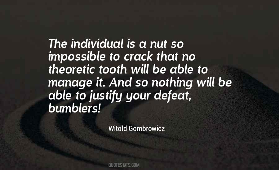 Witold Gombrowicz Quotes #1026224