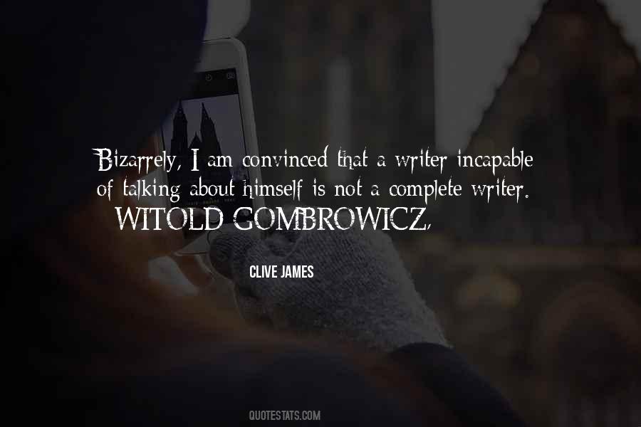 Witold Gombrowicz Quotes #367430