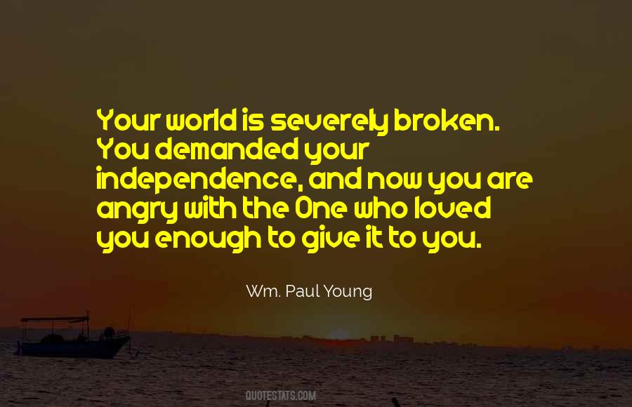 Wm Paul Young Quotes #1107671