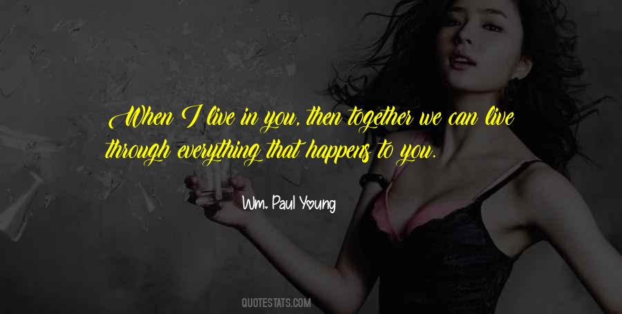 Wm Paul Young Quotes #1644431