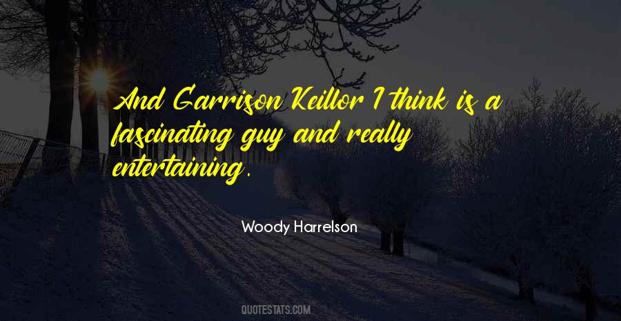 Woody Harrelson Quotes #892061