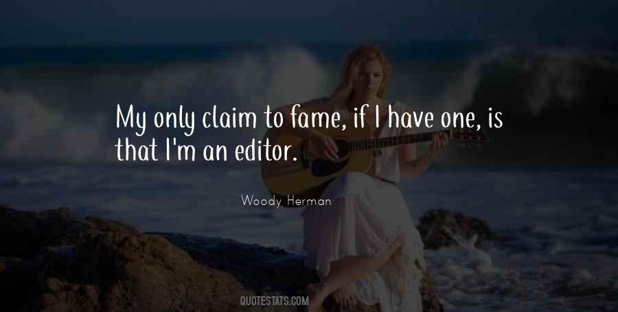 Woody Herman Quotes #1414497