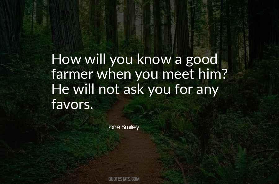Quotes About Favors #939052
