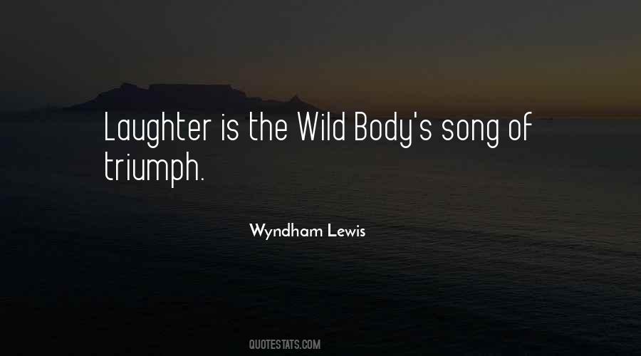 Wyndham Lewis Quotes #845639