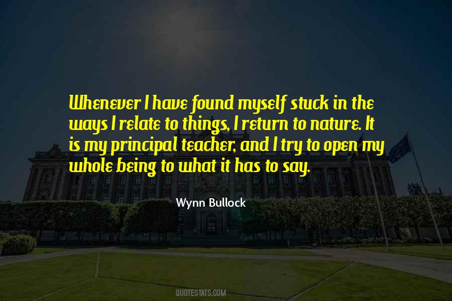 Wynn Bullock Quotes #1366188