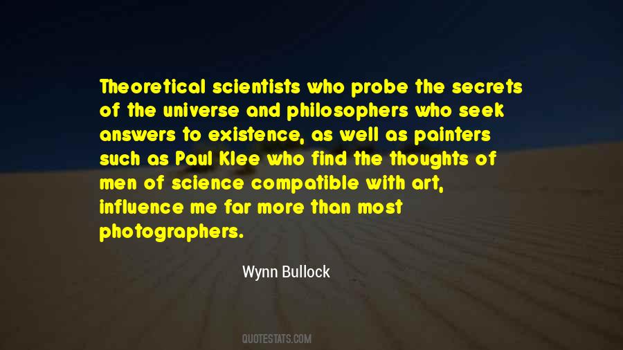 Wynn Bullock Quotes #977484