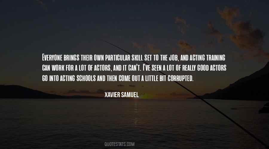 Xavier Samuel Quotes #1970