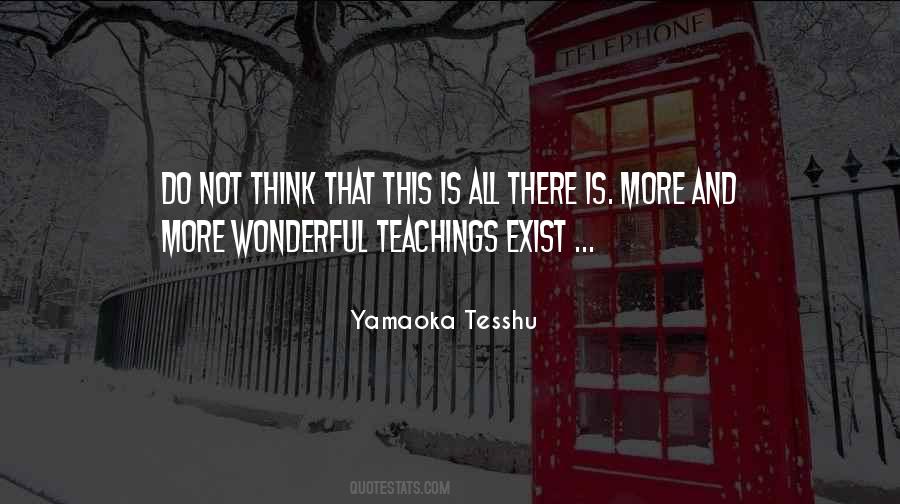 Yamaoka Tesshu Quotes #132265