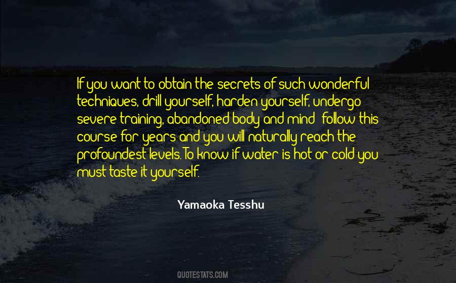 Yamaoka Tesshu Quotes #423620
