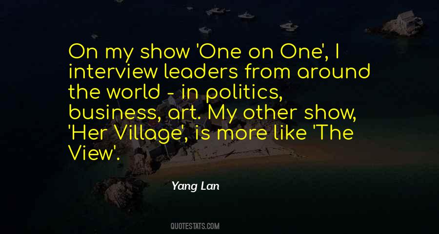 Yang Lan Quotes #1197837