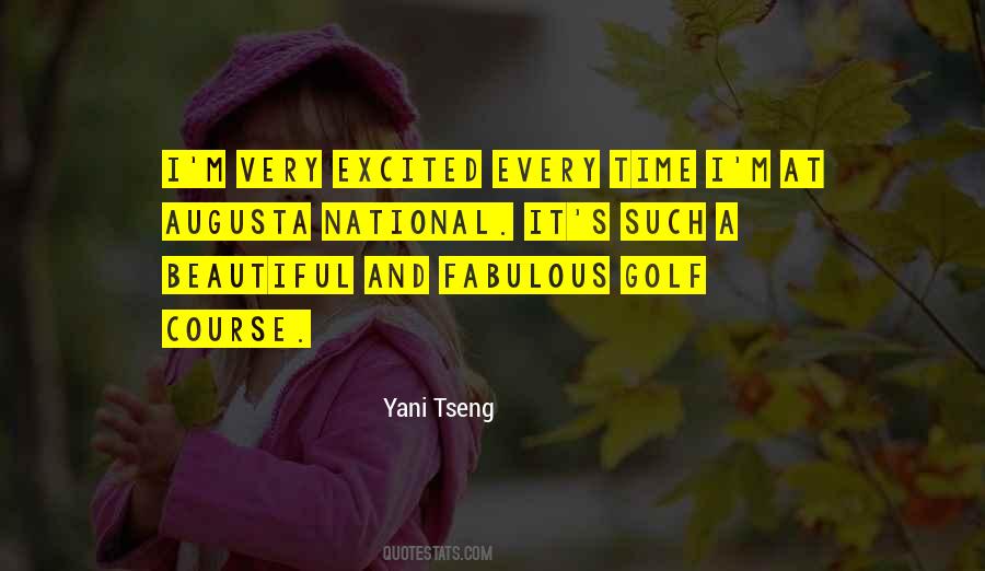 Yani Tseng Quotes #698449