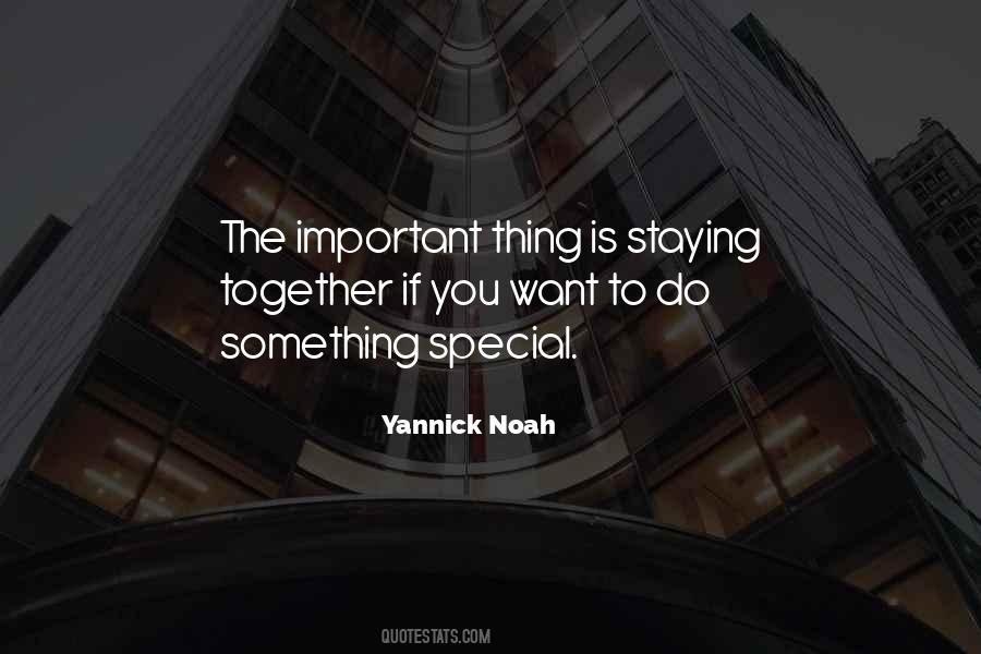 Yannick Noah Quotes #462986