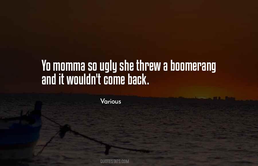 Yo Momma Quotes #382577