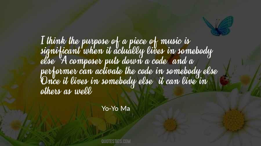 Yo Yo Ma Quotes #740452