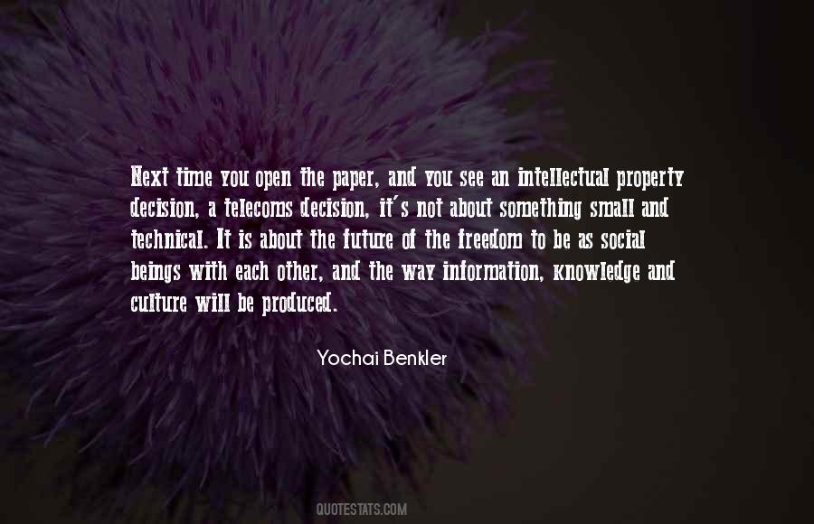 Yochai Benkler Quotes #1596524