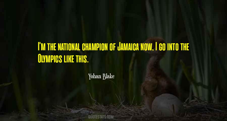 Yohan Blake Quotes #1711050