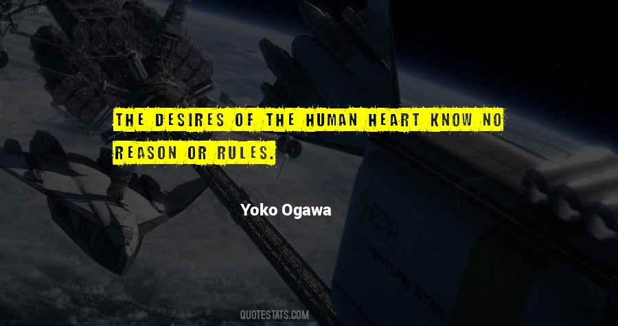 Yoko Ogawa Quotes #1855724