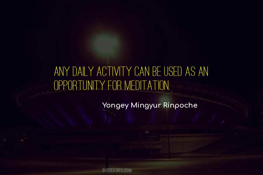 Yongey Mingyur Quotes #1198239
