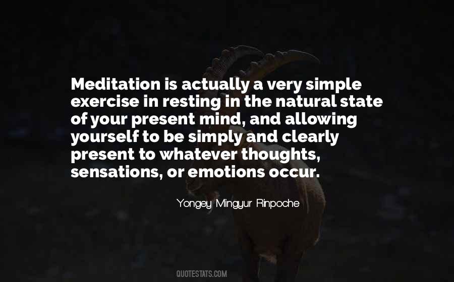 Yongey Mingyur Rinpoche Quotes #1374319