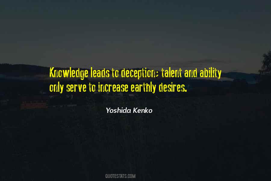 Yoshida Kenko Quotes #1790214