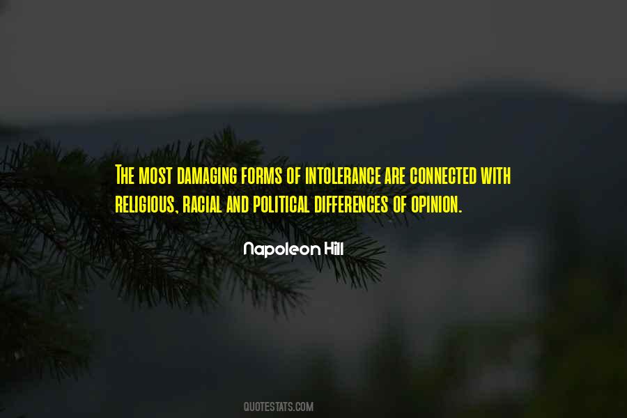 Quotes About Political Intolerance #1407086