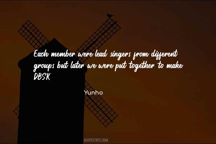 Yunho Quotes #265173