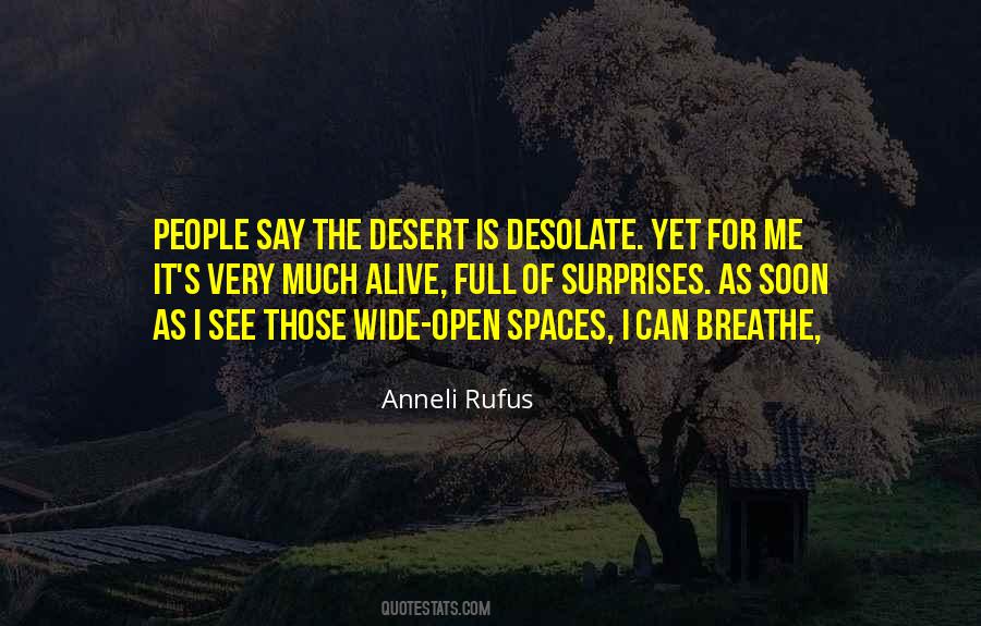 Quotes About Spaces #1029648
