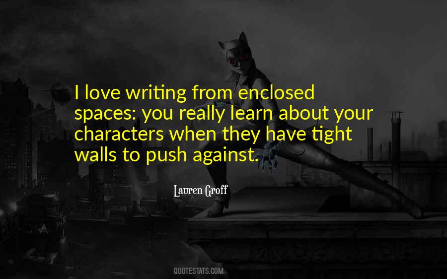 Quotes About Spaces #1333740