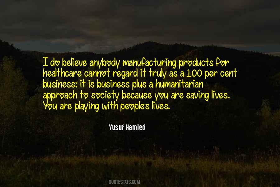 Yusuf Hamied Quotes #1706417