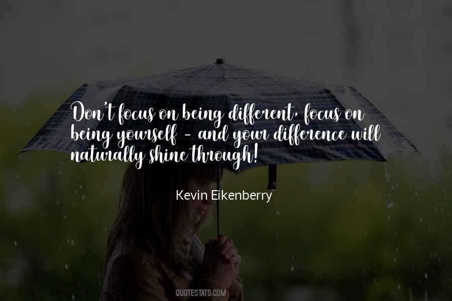 Quotes About Being Different #1239540