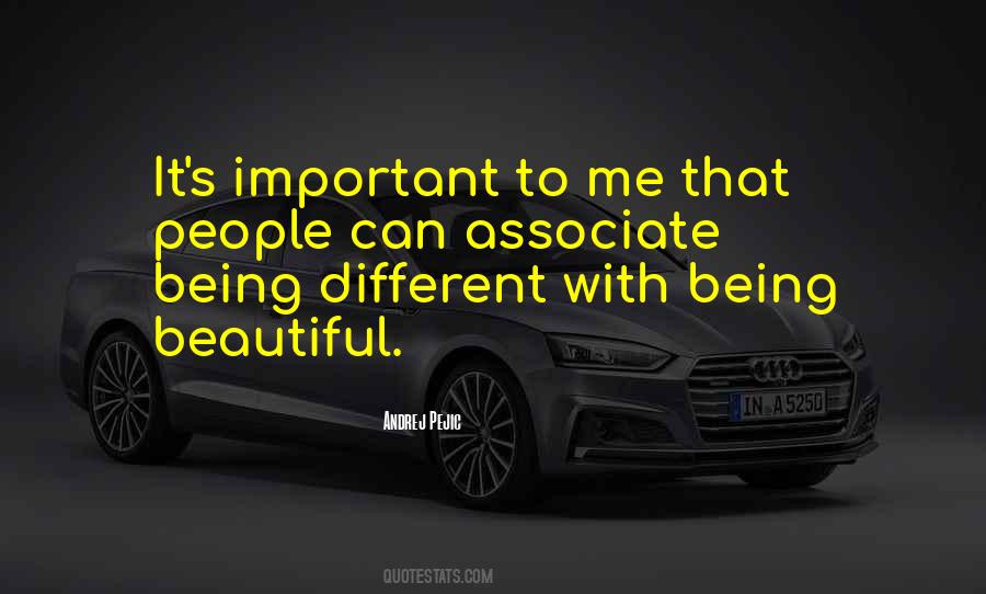 Quotes About Being Different #1259371