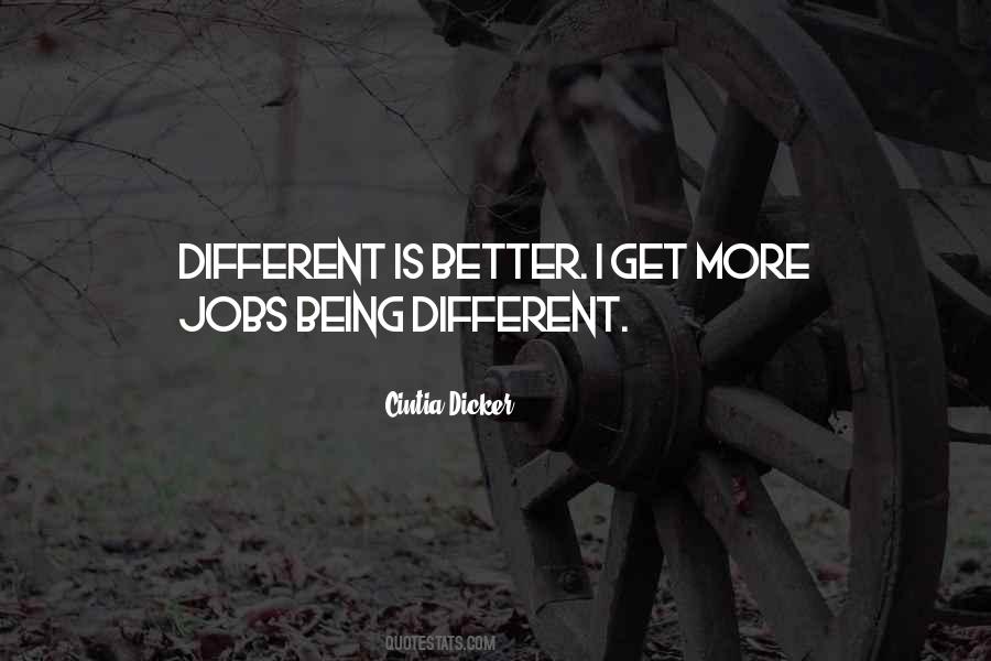 Quotes About Being Different #1571274