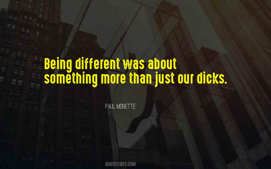 Quotes About Being Different #1693863