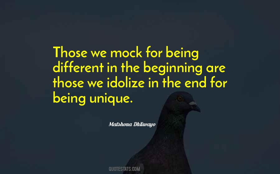 Quotes About Being Different #1746771