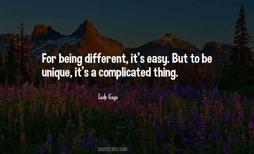 Quotes About Being Different #1857778