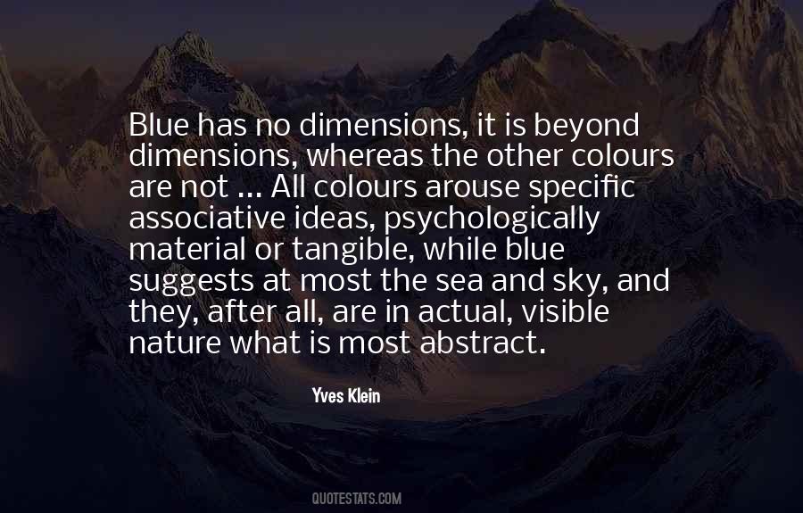 Yves Klein Quotes #135674