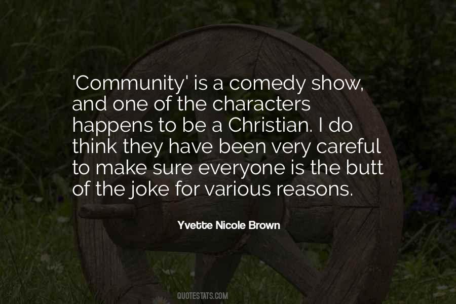 Yvette Nicole Brown Quotes #753786