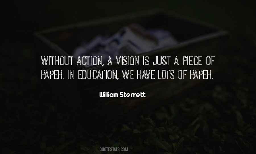Quotes About Vision In Education #327856